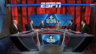 La mesa de Futbol Picante de ESPN
