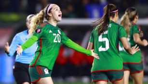 ¡De locos! El increíble efecto que tomó el gol de Mayra Pelayo en el triunfo de México sobre EU
