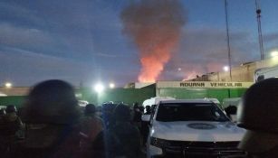 Reportan incendio en penal de San Luis Potosí
