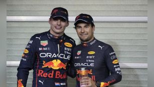 Pérez y Max Verstappen