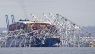 El carguero que colisionó en Baltimore