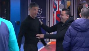 ¡Adiós polémica! Luis Enrique y Xavi se abrazaron con energía previo al PSG vs Barça