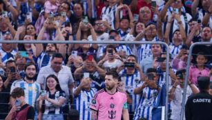Afición de Rayados pisa playera de Messi; Argentinos se indignan