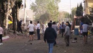 Reportan explosión por acumulación de gas en vivienda de la colonia Miguel Hidalgo