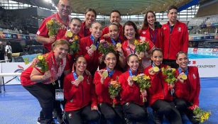 ¡Dominio tricolor! México gana su segunda medalla de oro en natación artística