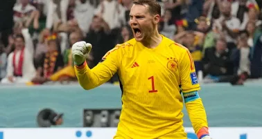 Manuel Neuer en festejo