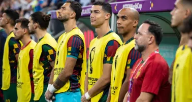 Cristiano Ronaldo fue suplente en el duelo vs. Suiza