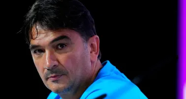 Zlatko Dalic en conferencia de Croacia