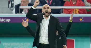 Walid Regragui, DT de la selección de Marruecos