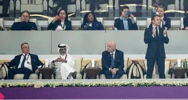 Emmanuel Macron sobre la victoria de Francia: "Y que Deschamps se quede"