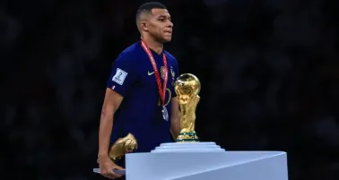 Kylian Mbappé, delantero de la selección de Francia