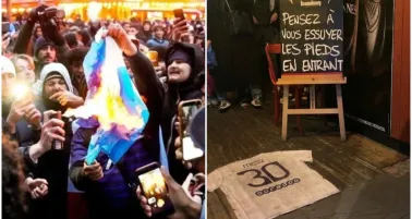 Actos vandálicos pasaron en Francia por derrota en Mundial 