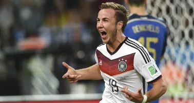 Mario Götze festejó la victoria de Argentina en Qatar 2022
