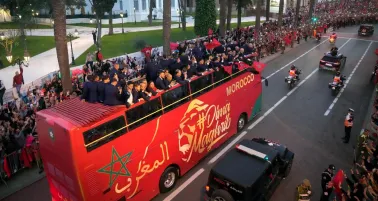 Marruecos: Selección fue recibida en su país tras participación histórica