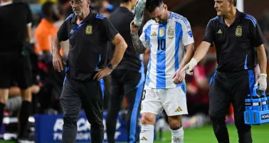 Copa América: Así quedó el tobillo de Lionel Messi tras la lesión