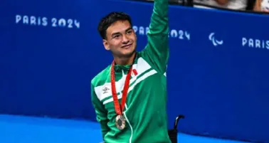 Angel Camacho, medallista paralímpico invita a la afición mexicana a recibirlos en el Aeropuerto