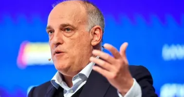 Tebas explota ante Florentino previo a la Final de Copa del Rey: “No es futbol es control de poder”