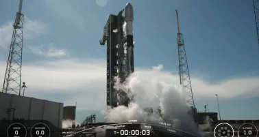 La nave explotó en su intento de reingreso a la Tierra.