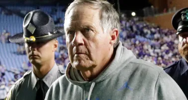 Bill Belichick veta a los Patriots de las prácticas de North Carolina