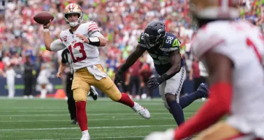 Los 49ers se sobreponen a dos intercepciones de Brock Purdy y vencen a los Seahawks