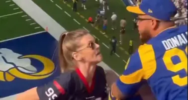 Pelea en el SoFi Stadium