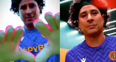 Guillermo Ochoa apareció en redes con su nueva casaca