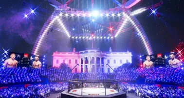 Así será el escenario de UFC en la Casa Blanca en 2026