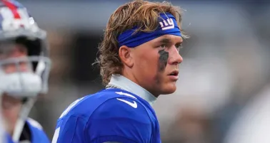 Jaxson Dart será el quarterback titular de los Giants ante los Chargers
