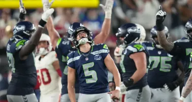 Seattle, con gol de campo de último minuto, vence a Arizona en el TNF