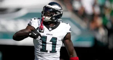 AJ Brown lanza polémico tuit tras discreta actuación ante Tampa Bay