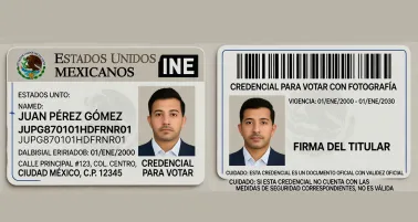 El Instituto Nacional Electoral anunció una renovación total del diseño del documento.