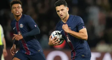 Gonçalo Ramos anotó un penal dentro del partido