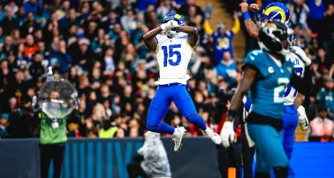 Los Rams festejaron al mero estilo de CR7