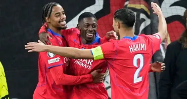 PSG goleó al Leverkusen en Champions