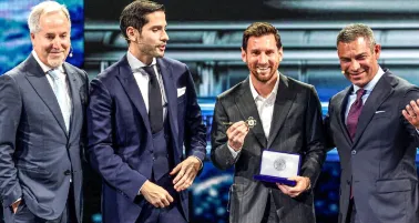 Messi en el American Business Forum