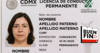 Licencia de conducir permanente CDMX: Esto costará por el Buen Fin 2025