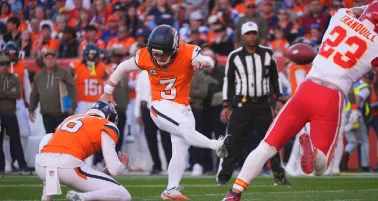 Denver, de la mano de Wil Lutz, vence a los Chiefs 