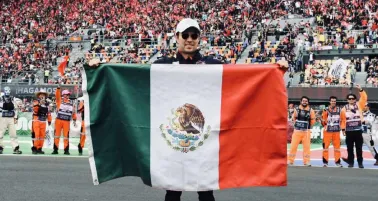 Checo Pérez, en el Gran Premio de la Ciudad de México