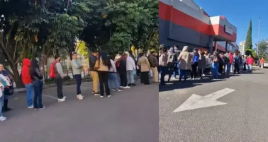 ¡No voy a alcanzar! Reportan filas enormes para tramitar la licencia permanente en CDMX 