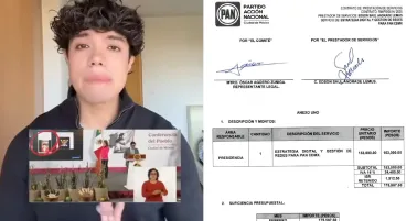 Acción Nacional acepta que contrataron a Edson para otro tipo de campañas.