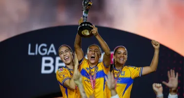 Tigres levantando su séptimo título