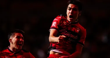 Mora anotó el tercer gol del juego de Ida