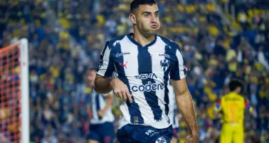 Germán Berterame con Monterrey