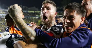 Ramos le festejó a la afición del América su pase a Semifinales
