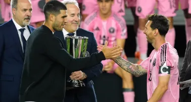 Carlos Alcaraz y Lionel Messi