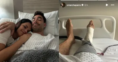 El accidente le ocurrió mientras estaba en la filmación de una escena de acción.