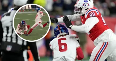 Extraña 'patada' en el Monday Night Football