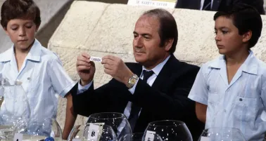 El sorteo de la Copa Mundial México 86 fue peculiar