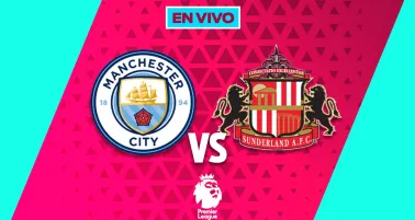 Manchester City vs Sunderland EN VIVO Premier League Jornada 15