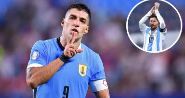 Luis suárez pone a la Selección de Argentina por delante de la Uruguaya